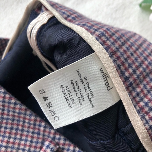 Wilfred Wool with Cashmere Houndstooth Pants - Picture 3 of 12